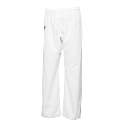 spodnie karate LIGHT-ELASTIC-WHITE długie