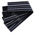 iaido kaku obi SUPREME black cotton - 3