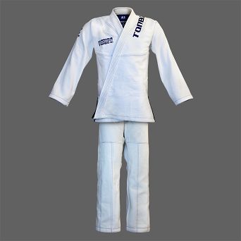 kimono do BJJ / Jiu-Jitsu HURRICANE biały 580g/m2 / 14oz