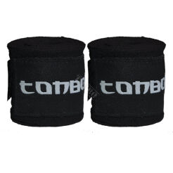 box bandage, half elastic, black