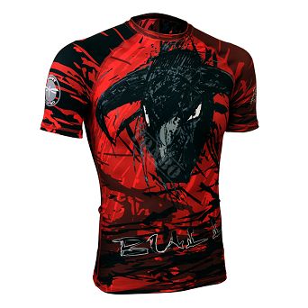 rashguard BULL, krótki rękaw