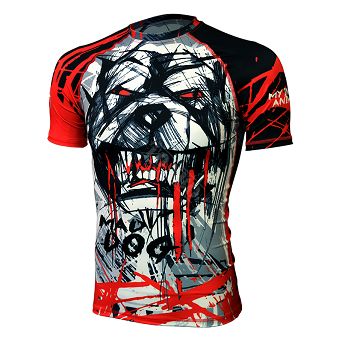 rashguard MAD-DOG, krótki rękaw