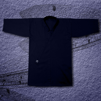 kimono do iaido TONBO - HEAVY, granatowe (szt.jedwab-poliester)