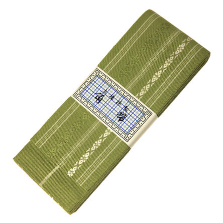 iaido kaku obi SUPREME mint cotton