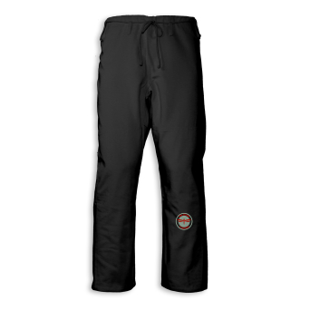 BJJ / Jiu-Jitsu trousers NAKED, black, 12oz (27 sizes)