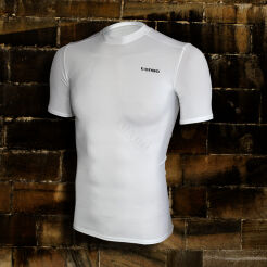 rashguard, short sleeve, white