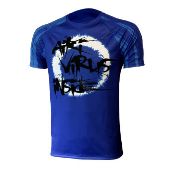 koszulka męska AIKI VIRUS INSIDE (poliester)