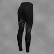 legginsy damskie BLACK-SIMPLE - 2