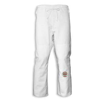 spodnie BJJ / Jiu-Jitsu NAKED-RIPSTOP, białe (27 rozmiarów)