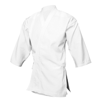 karate jacket LIGHT-WHITE short sleeves