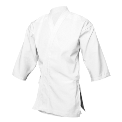 bluza karate LIGHT-WHITE krótki rękaw
