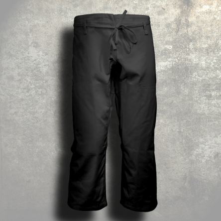 spodnie do ju-jitsu TONBO - MASTER, czarne, 12oz - SKAZA