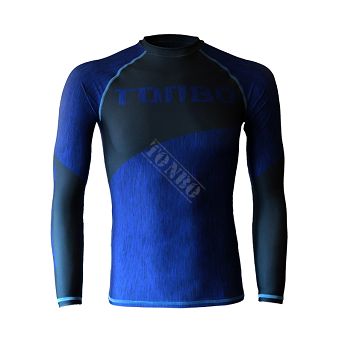 rashguard FIBERS BLUE długi rękaw