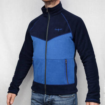 man's POLAR sweatshirt navy blue-blue