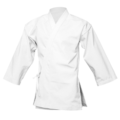 bluza karate HEAVY-WHITE długi rękaw