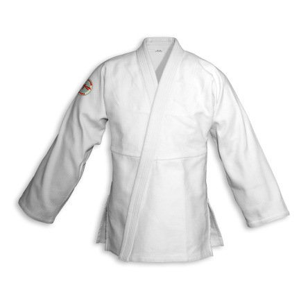 bluza BJJ / Jiu-Jitsu NAKED, białe, 580g/m2 (27 rozmiarów)