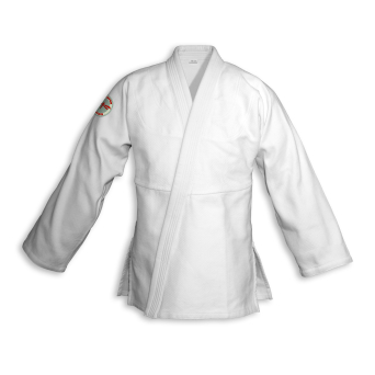BJJ / Jiu-Jitsu jacket NAKED, white, 580gsm (27 sizes)