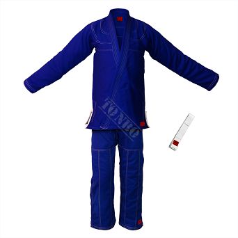 jiu-jitsu gi TONBO - JUNIOR, blue, 350g/m2