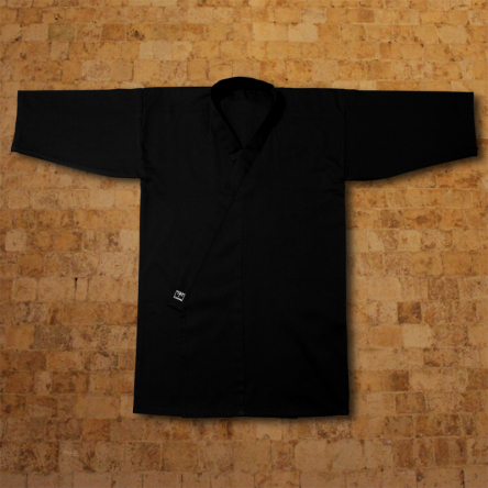 kimono do iaido TONBO - PREMIUM, czarne (bawełna)