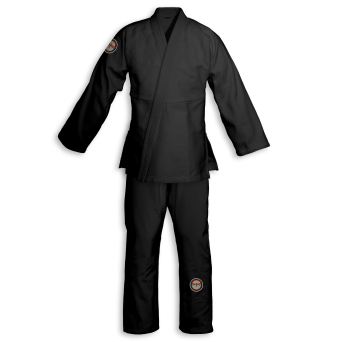 kimono BJJ / Jiu-Jitsu NAKED-LIGHT czarne 420g/m2 / RIPSTOP