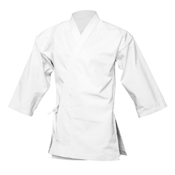karate jacket HEAVY-WHITE short sleeves