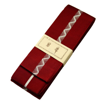 iaido kaku obi TOKKO burgundy