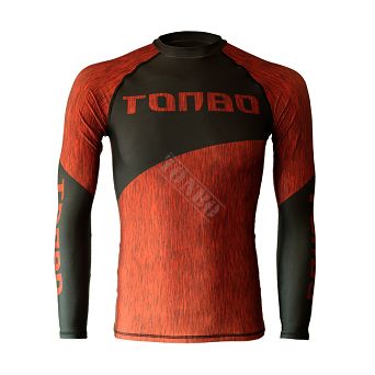 rashguard FIBERS RED długi rękaw