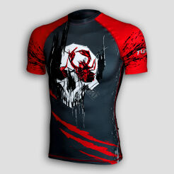 rashguard SASORI GY-R, krótki rękaw