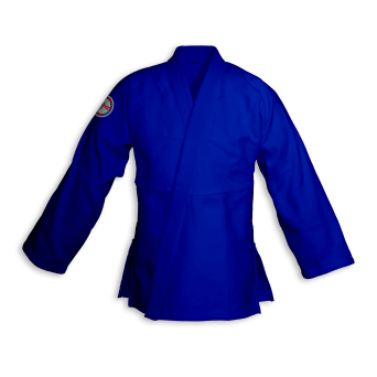 BJJ / Jiu-Jitsu jacket NAKED, blue, 580gsm (27 sizes)