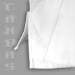 aikido jacket CANVAS white 14oz - man's - 4