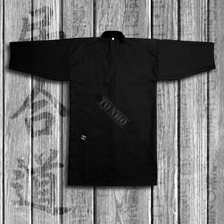 Iaido gi TONBO KUROI black rayon poliester