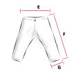 BJJ / ju-jitsu trousers HURRICANE, black, 14oz (9 sizes) - 3