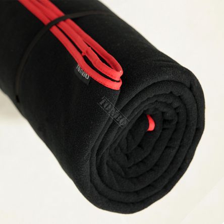 fleece black blanket