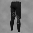 man's leggings BLACK-SIMPLE - 2