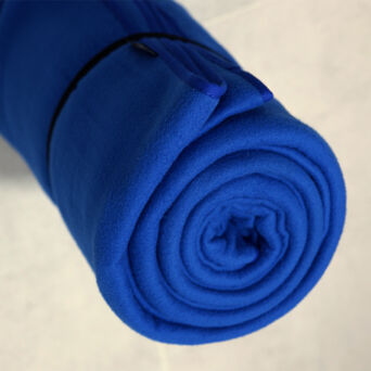 fleece blue blanket