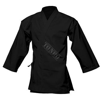 bluza karate HEAVY-BLACK długi rękaw