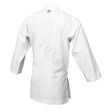 karate jacket LIGHT-WHITE long sleeves - 2
