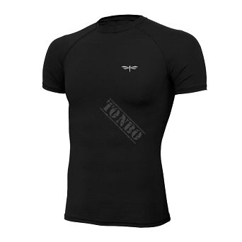 rashguard męski BLACK-REG-2 krótkie rękawy