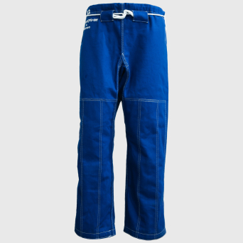 BJJ / ju-jitsu trousers HURRICANE, blue, 14oz (9 sizes)