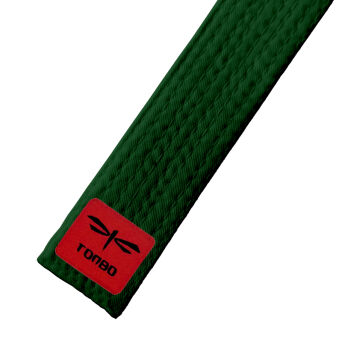 green basic belt (4cm, cotton)
