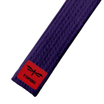 purple basic belt (4cm, cotton)