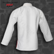 BJJ / Jiu-Jitsu B12-RED jacket, white, 580gsm (27 sizes) - 2