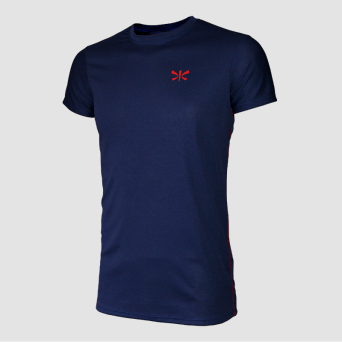 koszulka sportowa niebieska - M (poliester)