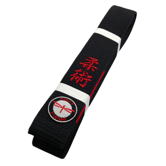 Jiu-jitsu PREMIUM black belt with red panel