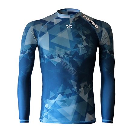 rashguard TRIANGLES long sleeve