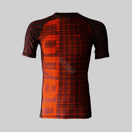 rashguard RED krótki rękaw