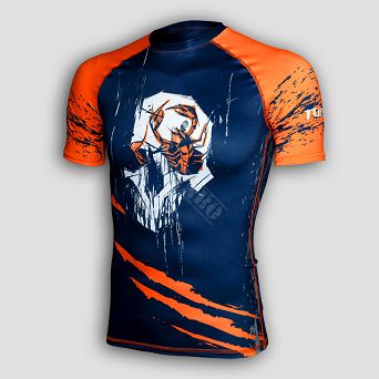 rashguard SASORI NB-OR, krótki rękaw