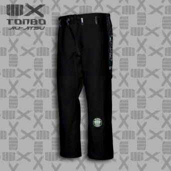 BJJ / Jiu-Jitsu 4X trousers, 12oz, black (27 sizes)
