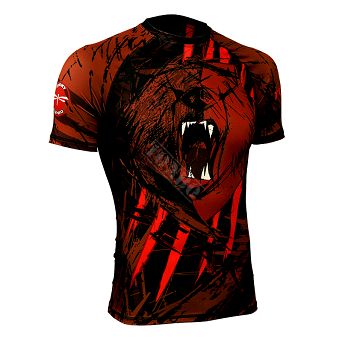 rashguard BEAR, krótki rękaw