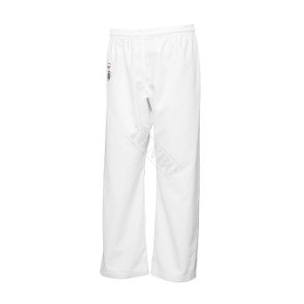 spodnie karate LIGHT-ELASTIC-WHITE krótkie